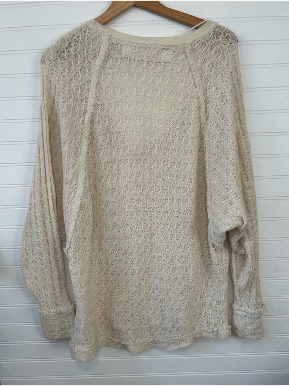 Free People Thien Hacci V Neck Sweater Size Medium - Picture 4 of 5
